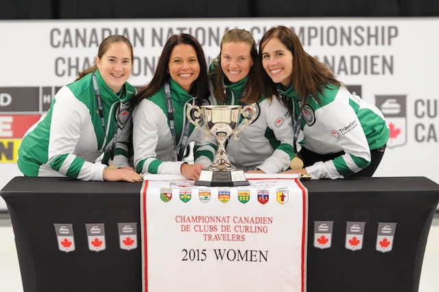Team PEI: skip Lisa Jackson, third Carolyn Coulson, second Melissa Morrow, lead Jodi Murphy (Curling Canada/Claudette Bockstael Photo)